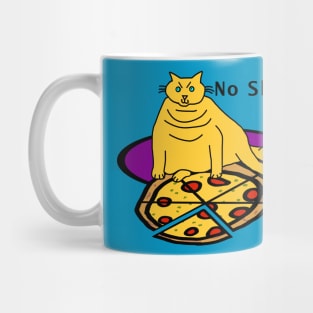 Cat Chonk Got Pizza Mug